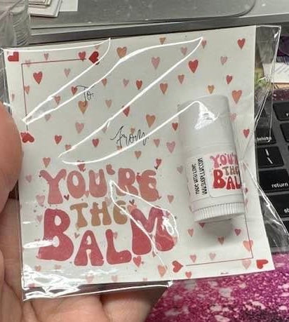 You're The Balm Mini Lip Balm with Card