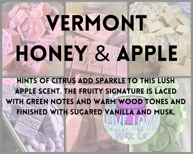 Vermont Honey & Apple Wax Melts - 4.28